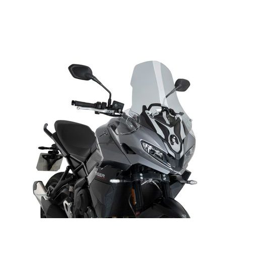 PLEXI ŠTÍT PUIG TOURING 22521H KOUŘOVÁ - PLEXI ŠTÍTY - NA MOTORKU