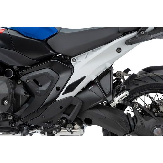 ZADNÍ SPOILERY PUIG 22430C KARBONOVÝ VZHLED - PLEXI ŠTÍTY - NA MOTORKU