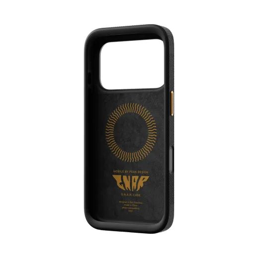 PEAK DESIGN GNAR CASE IPHONE 18 - ČERNÁ - KRYTY NA TELEFON - NA MOTORKU