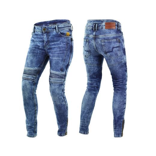 RIFLE TRILOBITE 1665 MICAS URBAN LADIES - MODRÁ - KEVLAROVÉ KALHOTY - NA MOTORKÁŘE