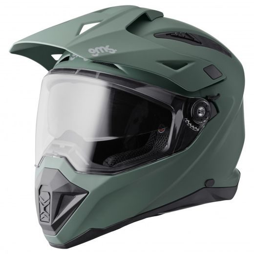 ENDURO HELMA GMS ADVENTUS ZG15001 MATNÁ ZELENÁ - ENDURO HELMY - NA MOTORKÁŘE