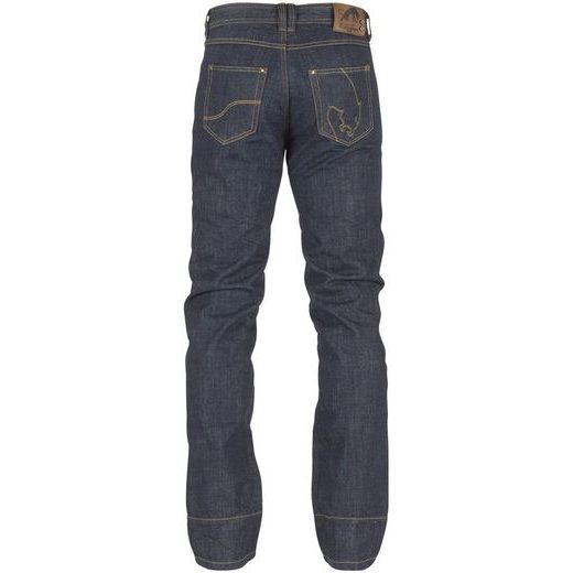 KALHOTY FURYGAN JEAN D04 - MODRÁ - KEVLAROVÉ KALHOTY - NA MOTORKÁŘE