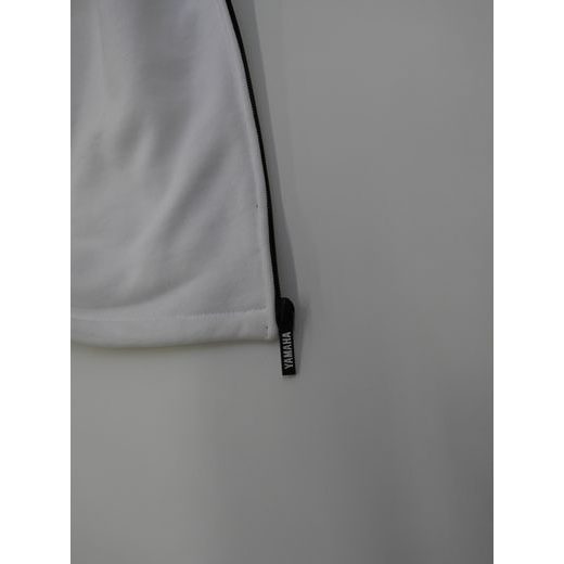 MIKINA YAMAHA IWATA, BÍLÁ SE ZIPEM - MIKINY - NA MOTORKÁŘE