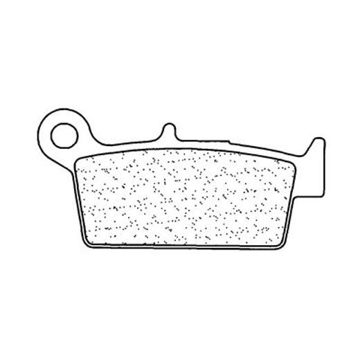 BRZDOVÉ DESTIČKY CL BRAKES 3014 MSC - PŘEDNÍ - NA MOTORKU