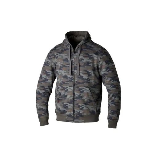 PÁNSKÁ TEXTILNÍ MIKINA NA ZIP NA MOTORKU RST KEVLAR ZIP THROUGH URBAN CE 3469 - CAMO - TEXTILNÍ BUNDY - NA MOTORKÁŘE