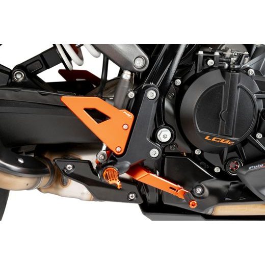 PATNÍKY PUIG 22263T ORANŽOVÁ - PLEXI ŠTÍTY - NA MOTORKU