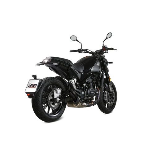 KONCOVKA VÝFUKU MIVV DOUBLE GUN E.002.LDGB ČERNÁ - KONCOVKY VÝFUKU - NA MOTORKU