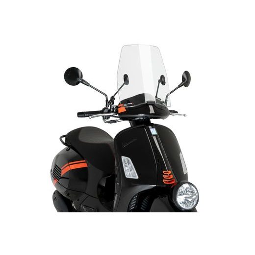PLEXI ŠTÍT PUIG URBAN 21964W PRŮHLEDNÝ - PLEXI ŠTÍTY - NA MOTORKU