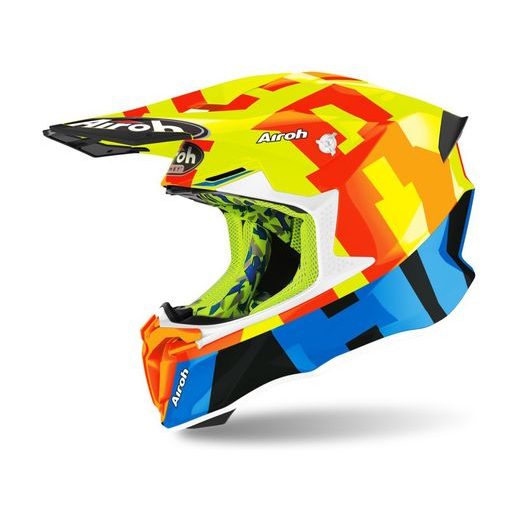 AIROH HELMA TWIST 2.0 FRAME - ŽLUTÁ FLUO