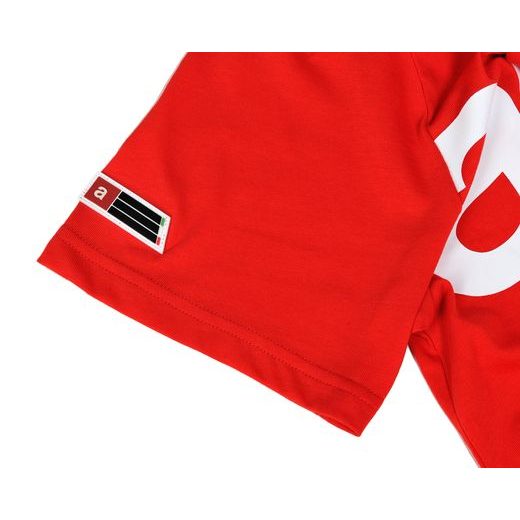 TRIČKO S LOGEM APRILIA - ČERVENÉ - TRIČKA - NA MOTORKÁŘE