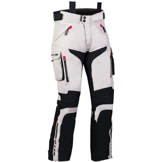 TŘÍVRSTVÉ TEXTILNÍ CESTOVNÍ KALHOTY MBW FELIX - BÉŽOVÉ - TEXTILNÍ KALHOTY - NA MOTORKÁŘE