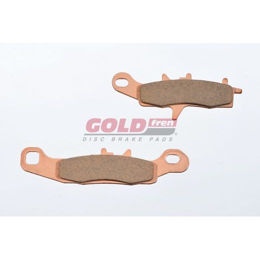 BRZDOVÉ DESTIČKY GOLDFREN 108 K1 - PŘEDNÍ - NA MOTORKU