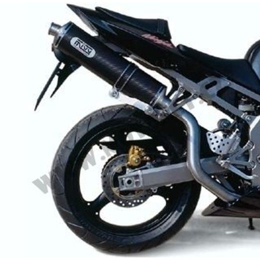 KONCOVKA VÝFUKU MIVV OVAL AK.009.L3 KARBON - KONCOVKY VÝFUKU - NA MOTORKU