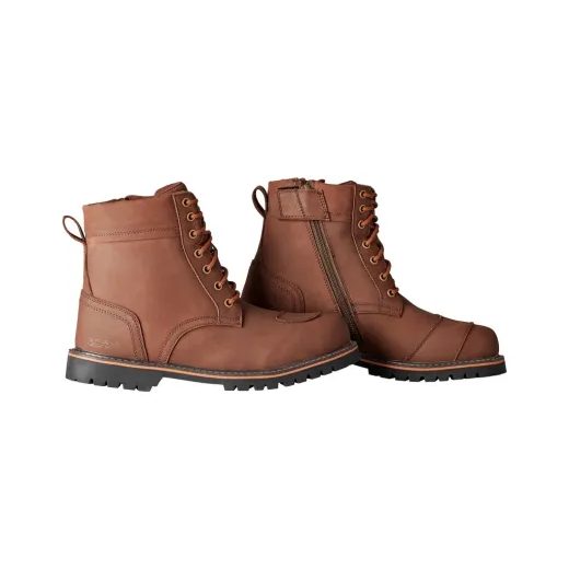 PÁNSKÉ BOTY - RST 103576 ROADSTER WATERPROOF BOOT - HNĚDÉ - KOŽENÉ BOTY - NA MOTORKÁŘE