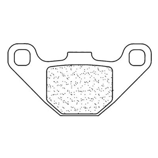 BRZDOVÉ DESTIČKY CL BRAKES 3022 MSC - PŘEDNÍ - NA MOTORKU
