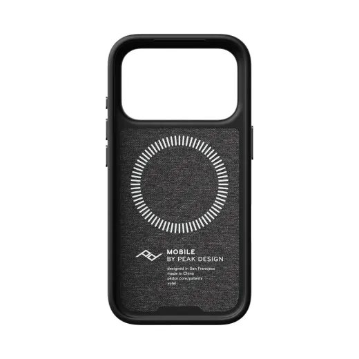 PEAK DESIGN EVERYDAY CASE S POUTKEM - IPHONE 18 - TMAVĚ ŠEDÁ - KRYTY NA TELEFON - NA MOTORKU
