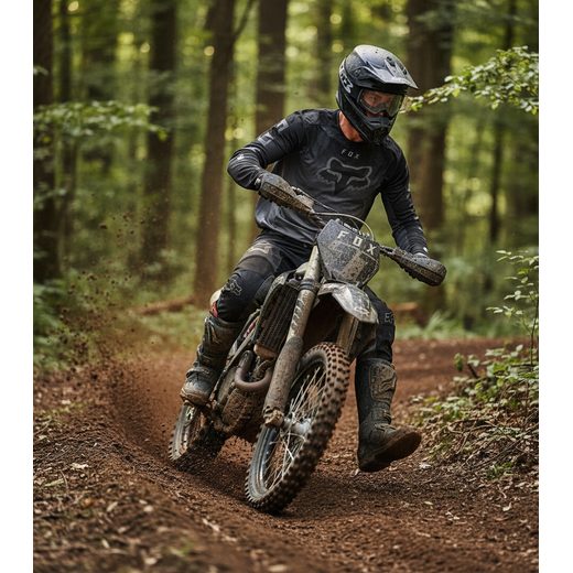 MOTOKROSOVÝ DRES FOX LEGION MX22 - ČERNÁ - DRESY - NA MOTORKÁŘE