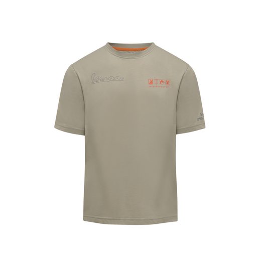 VESPA TRIČKO JERSEY - BÉŽOVÁ - TRIČKA - NA MOTORKÁŘE