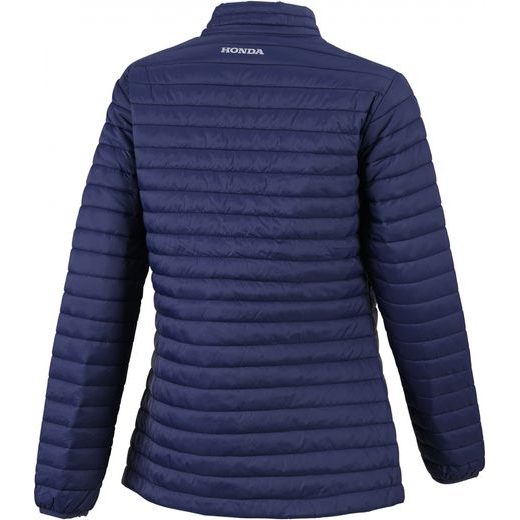 HONDA DÁMSKÁ PROŠÍVANÁ BUNDA - MODRÁ - BUNDY - NA MOTORKÁŘE