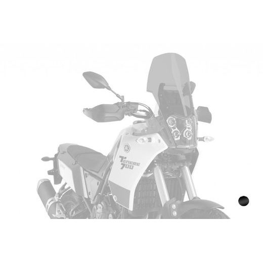 PLEXI ŠTÍT PUIG TOURING PLUS 3727N ČERNÝ - PLEXI ŠTÍTY - NA MOTORKU