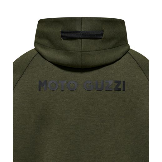 MG ESSENTIAL HOODIE UNISEX - ZELENÁ - DÁRKY PRO FANOUŠKY MOTO GUZZI - NA MOTORKÁŘE