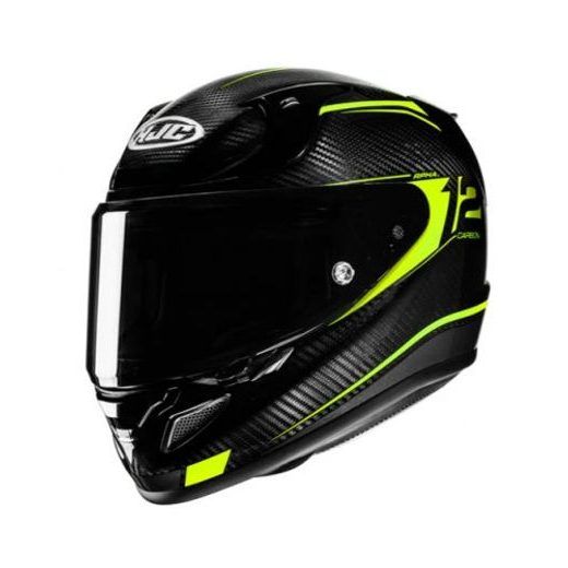 HJC PŘILBA RPHA 12 CARBON KERES MC3H - BEZ SLUNEČNÍ CLONY - NA MOTORKÁŘE