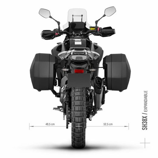 MONTÁŽNÍ SADA 3P SYSTÉM SHAD C0MT43XIF - ZAVAZADLA - NA MOTORKU