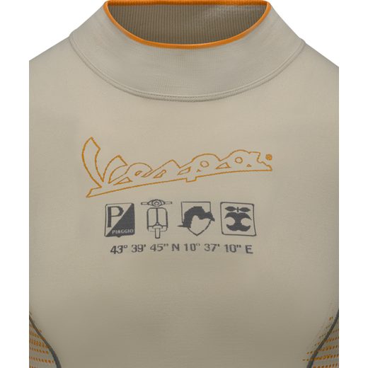 VESPA BEZEŠVÉ TRIČKO - BÉŽOVÁ - TRIČKA - NA MOTORKÁŘE