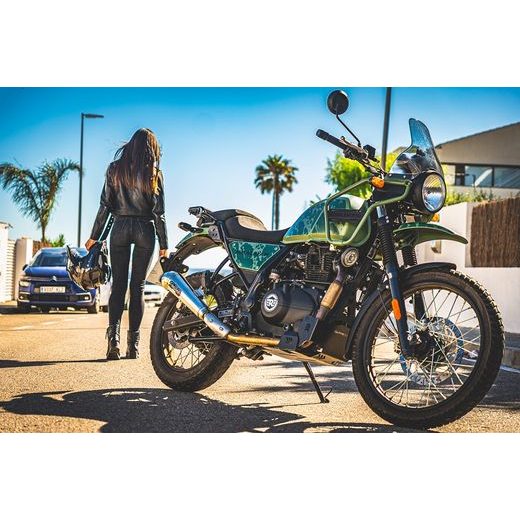 KONCOVKA VÝFUKU SLIP-ON GPR POWERCONE EVO E5.ROY.9.CAT.PCEV BROUŠENÁ NEREZOVÁ OCEL ZAHRNUJE SPOJOVACÍ SVOD, ODNÍMATELNÝ DB KILLER A KATALYZÁTOR - KONCOVKY VÝFUKU - NA MOTORKU