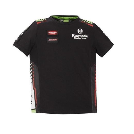 DĚTSKÉ TRIČKO KAWASAKI RACING TEAM WSBK 2022 - ČERNÁ