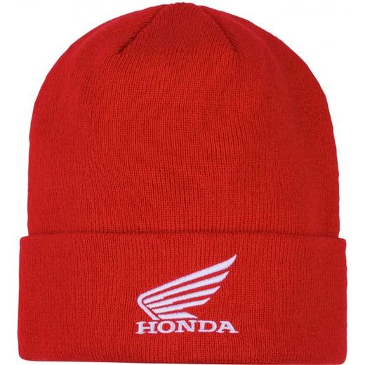 HONDA ZIMNÍ ČEPICE FACTORY 25 - ČERVENÁ - DÁRKY PRO FANOUŠKY HONDA - NA MOTORKÁŘE