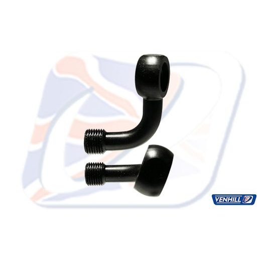 BANJO VENHILL POWERHOSEPLUS 3/60184L/BLACK 90°+20° ČERNÁ - LANKA A HADICE - NA MOTORKU