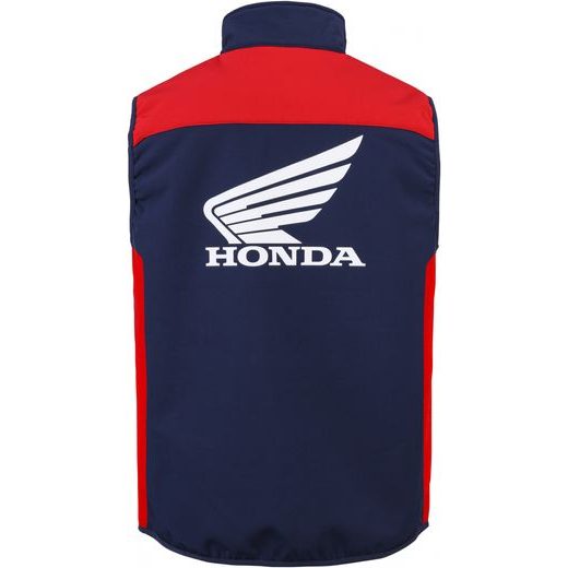 HONDA PROŠÍVANÁ VESTA - MODRÁ - BUNDY - NA MOTORKÁŘE