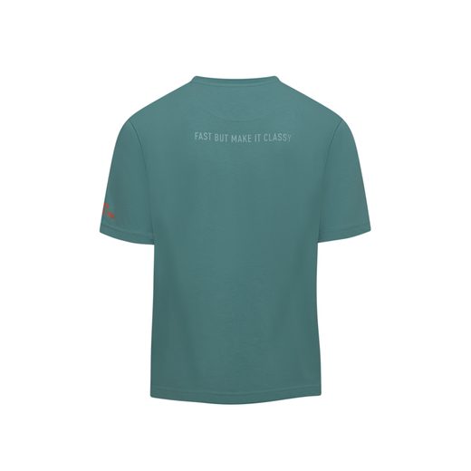 VESPA TRIČKO JERSEY - TYRKYSOVÁ - TRIČKA - NA MOTORKÁŘE