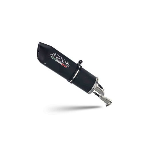 KONCOVKA VÝFUKU SLIP-ON GPR FURORE S.169.CAT.FUNE MATNÁ ČERNÁ PRO SUZUKI DR 125 SM 2008-2015 - KONCOVKY VÝFUKU - NA MOTORKU