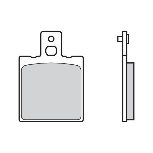 BRZDOVÉ DESTIČKY BREMBO 07081 BRZDOVÉ DESTIČKY PRO SKÚTRY CC - BRZDOVÉ DESTIČKY - NA MOTORKU