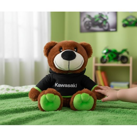 MEDVÍDEK KAWASAKI - PRO NEJMENŠÍ - NA MOTORKÁŘE