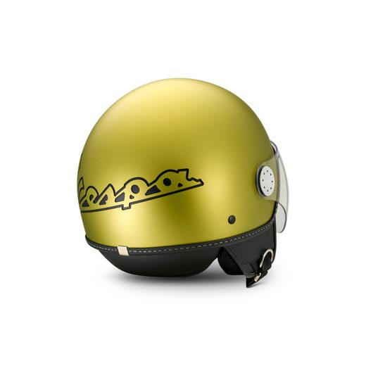 HELMA VESPA VISOR 4.0 ECE 22.06 - ŽLUTÁ MATNÁ - HELMY NA SKÚTR - NA MOTORKÁŘE