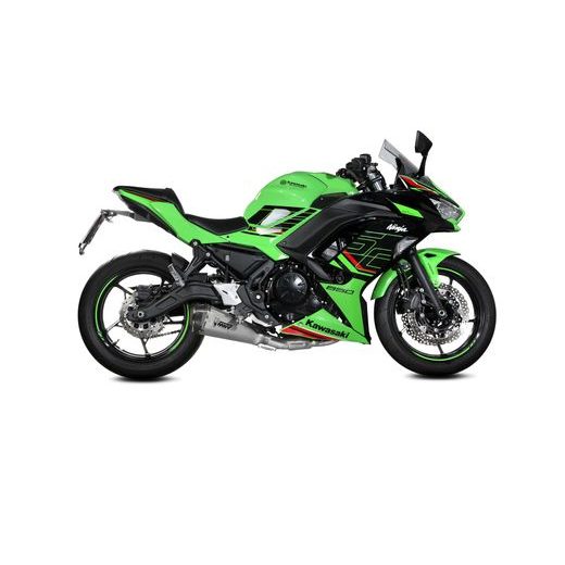 VÝFUK KOMPLETNÍ 2X1 MIVV DELTA RACE K.057.LDRX NEREZ - VÝFUKY - NA MOTORKU