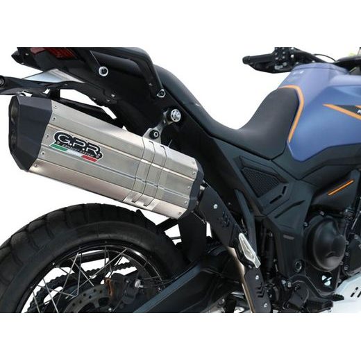 KONCOVKA VÝFUKU SLIP-ON GPR HYPER SONIC BLACK TITANIUM Z.19.1.HYSOBLK MATNÁ ČERNÁ ZAHRNUJE SPOJOVACÍ SVOD A ODNÍMATELNÝ DB KILLER - KONCOVKY VÝFUKU - NA MOTORKU