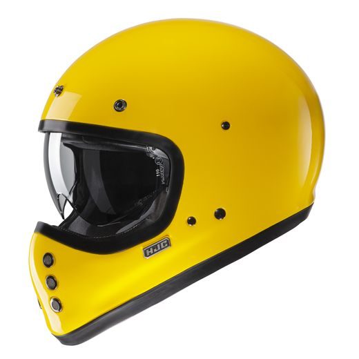 HJC PŘILBA V60 SOLID DEEP YELLOW - MOTOKROSOVÉ HELMY - NA MOTORKÁŘE