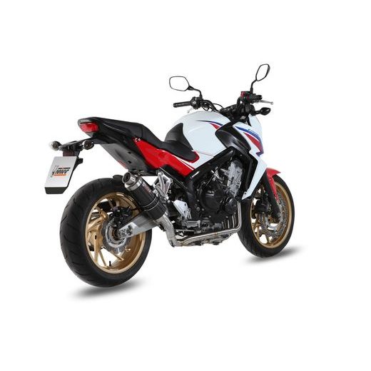 VÝFUK KOMPLETNÍ 4X2X1 MIVV GP H.055.L2S KARBON D105 - VÝFUKY - NA MOTORKU