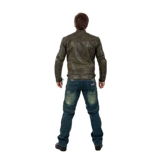 STYLOVÁ KOŽENÁ BUNDA MBW PEET HNĚDÁ - KOŽENÉ BUNDY - NA MOTORKÁŘE