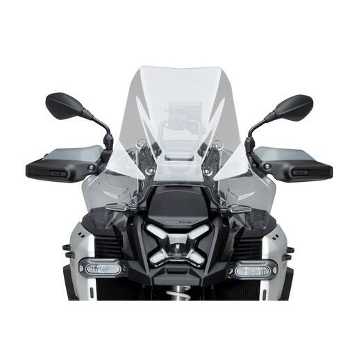 PRODLOUŽENÉ PŘEDNÍ DEFLEKTORY PUIG 22317H KOUŘOVÁ - PLEXI ŠTÍTY - NA MOTORKU