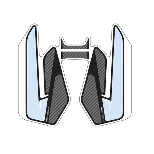 TANKPAD PUIG SPECIFIC 8438C KARBONOVÝ VZHLED S BOČNÍ ČÁSTÍ - TANKPADY NA MOTORKU - NA MOTORKU