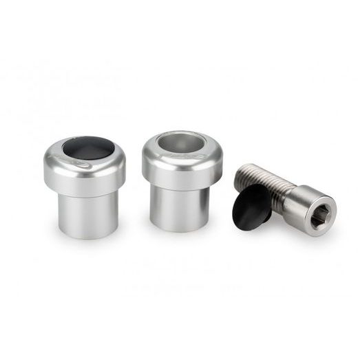 MIRRORS COVER CAPS PUIG 22340P STŘÍBRNÁ - PLEXI ŠTÍTY - NA MOTORKU