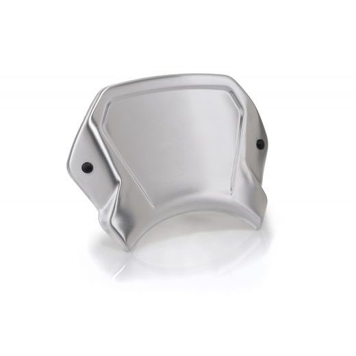 PLEXI ŠTÍT PUIG FRONTAL PLATE 21963P STŘÍBRNÁ ALUNINIUM - PLEXI ŠTÍTY - NA MOTORKU