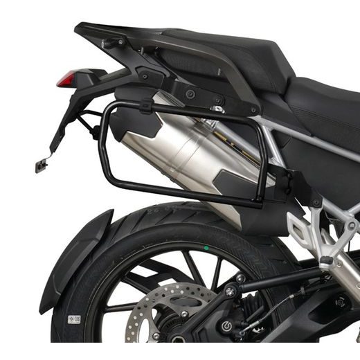 MONTÁŽNÍ SADA 4P SYSTÉM SHAD T0TG124P (PRO KUFRY A BRAŠNY TERRA A SH38X) PRO TRIUMPH TIGER 1200 EXPLORER / GT EXPLORER 2022-2025 - MONTÁŽNÍ SADY - NA MOTORKU