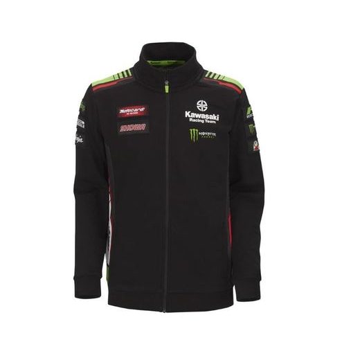 MIKINA KAWASAKI RACING TEAM WSBK 2022 - ČERNÁ