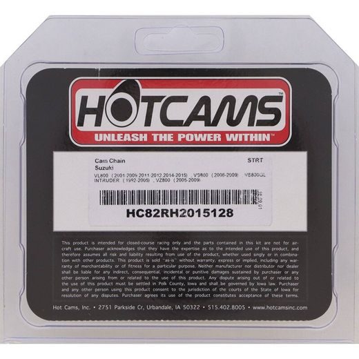 SADA TICHÉHO ŘETĚZU VAČKOVÉHO HŘÍDELE HOT CAMS HC82RH2015128 - PŘEVODY - NA MOTORKU